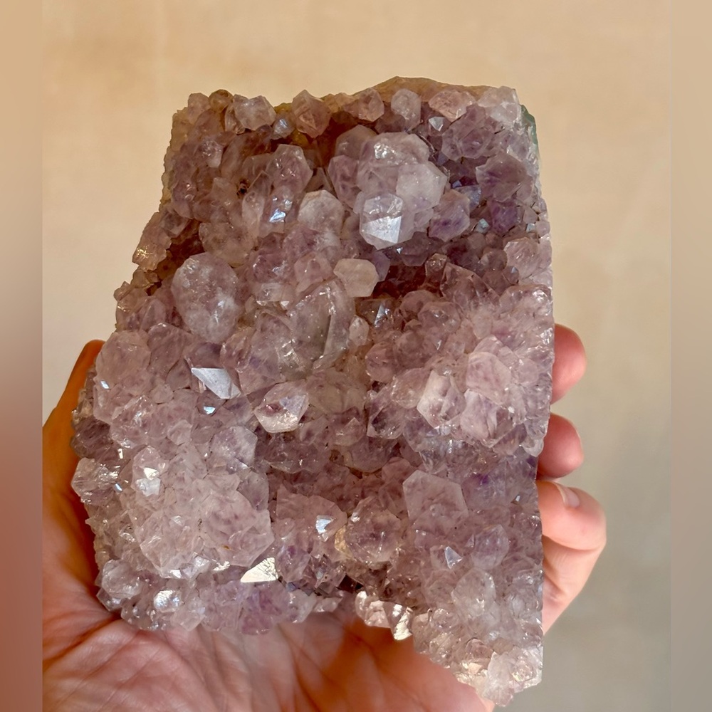 💜 Lavender Amethyst Cluster Crystal Specimen